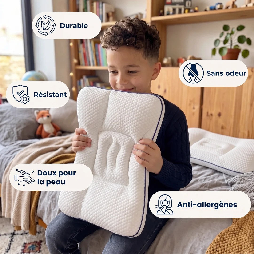 Oreiller ergonomique enfant