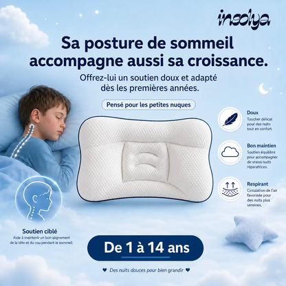 Oreiller ergonomique enfant