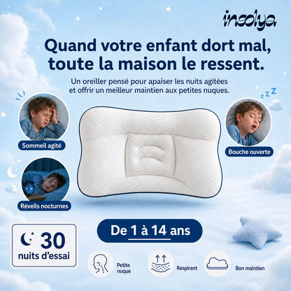 Oreiller ergonomique enfant