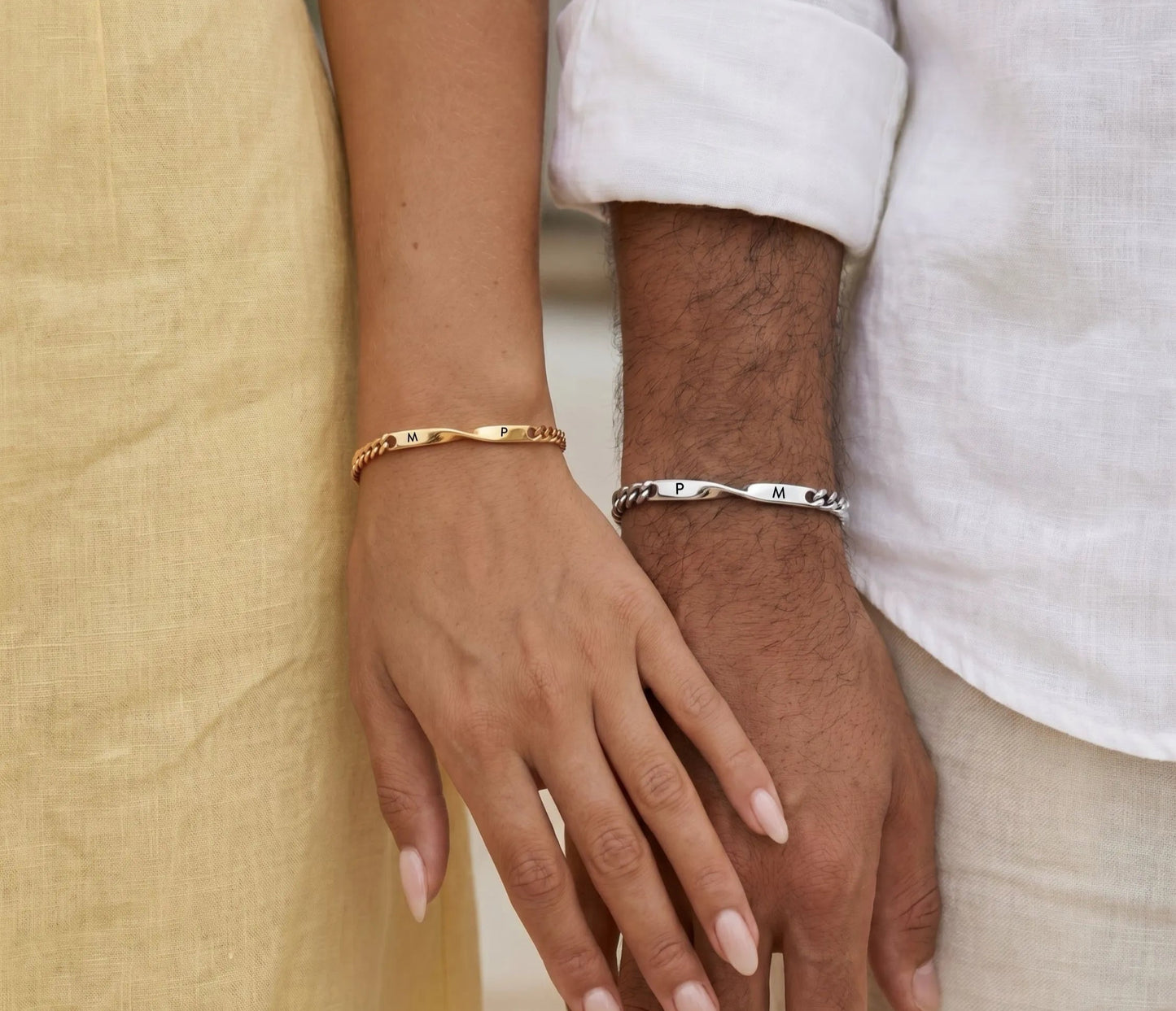 Duo Bracelet - worn together