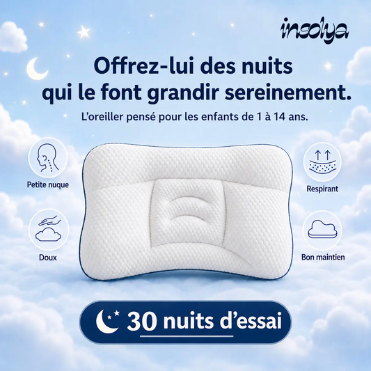 Oreiller ergonomique enfant